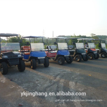 4 passageiros a gás carrinho de golfe com o tipo off-road para venda